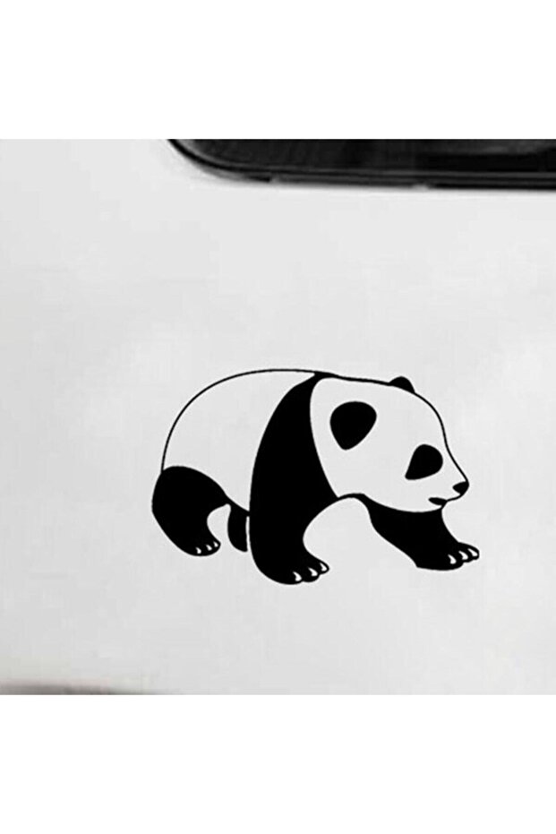 Bear Wild Animals Design Auto Custom New Sticker Black 15*7 cm