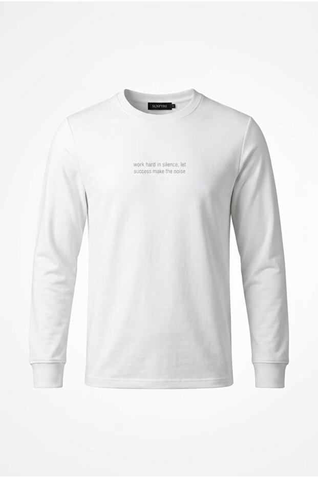 Modal Fabric Long Sleeve Printed T-Shirt Sun498