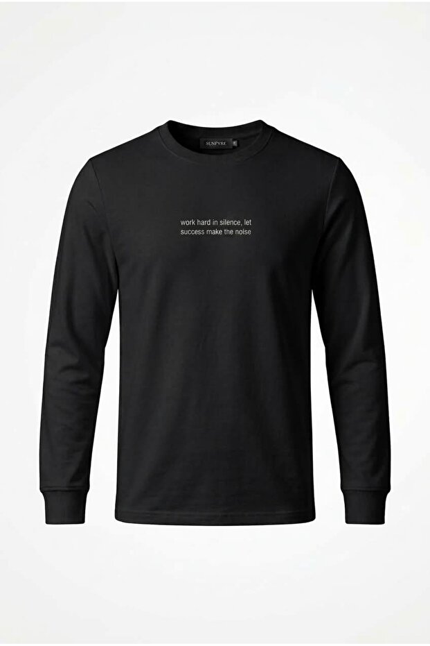 Modal Fabric Long Sleeve Printed T-Shirt Sun498