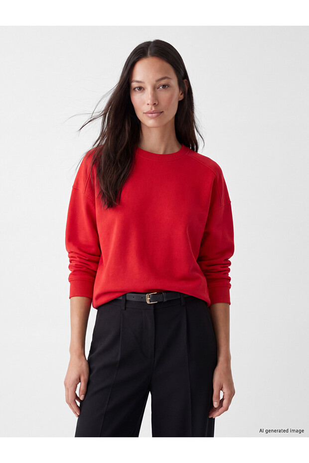 Lcw Everydayoversize Women's Thick Sweatshirt