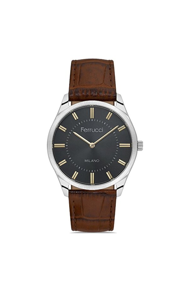 Fer.03802K.06 Leather Cord Men's Wristwatch
