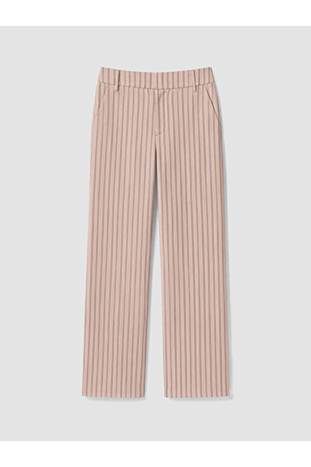 Wide Leg Striped Women's Pants for Style Enthusiasts from Uzg Store