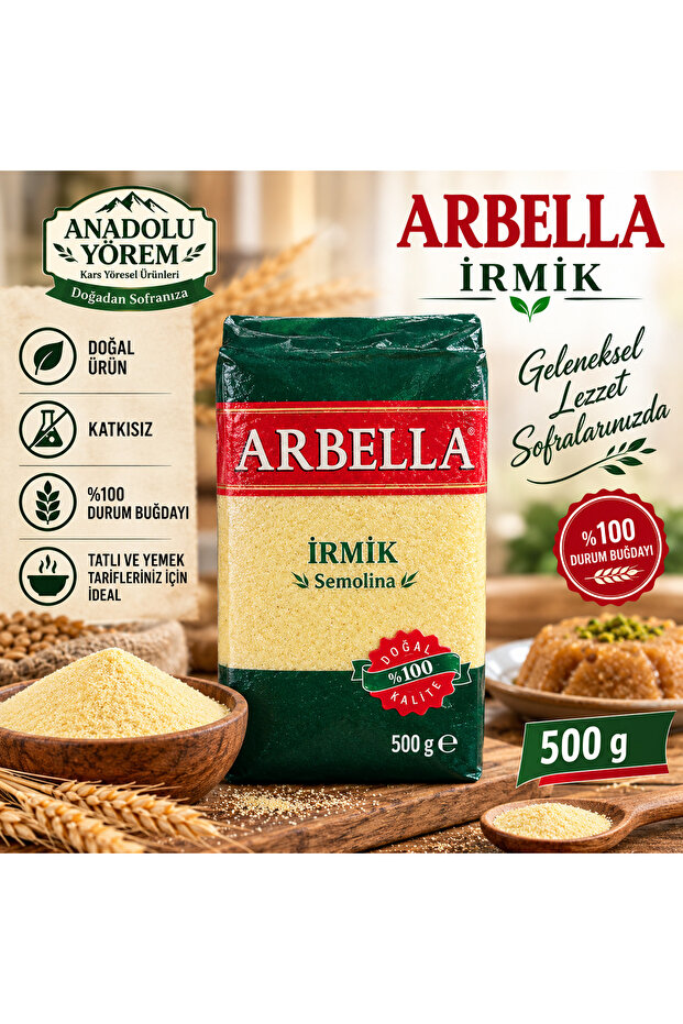 İRMİK 500 GR