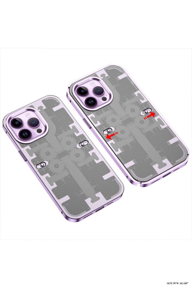 Spt-Gld Newface iPhone 14 Pro Case Meik Bumper Cover - (03351) Deep Purple