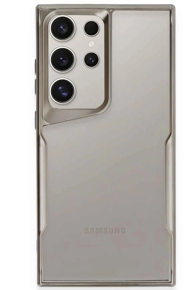 Samsung Galaxy S25 Ultra Compatible Case Boyi Silicone Cover - Titan Gray