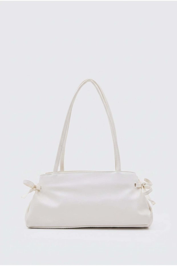 Shoulder Bag with Bow Detail