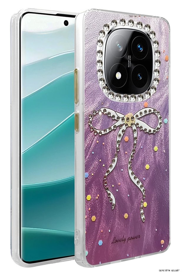 Spt-Gld Newface Redmi Note 14 Pro 5g Case Blade Mirror Pattern Cover - (101232) Pattern 1
