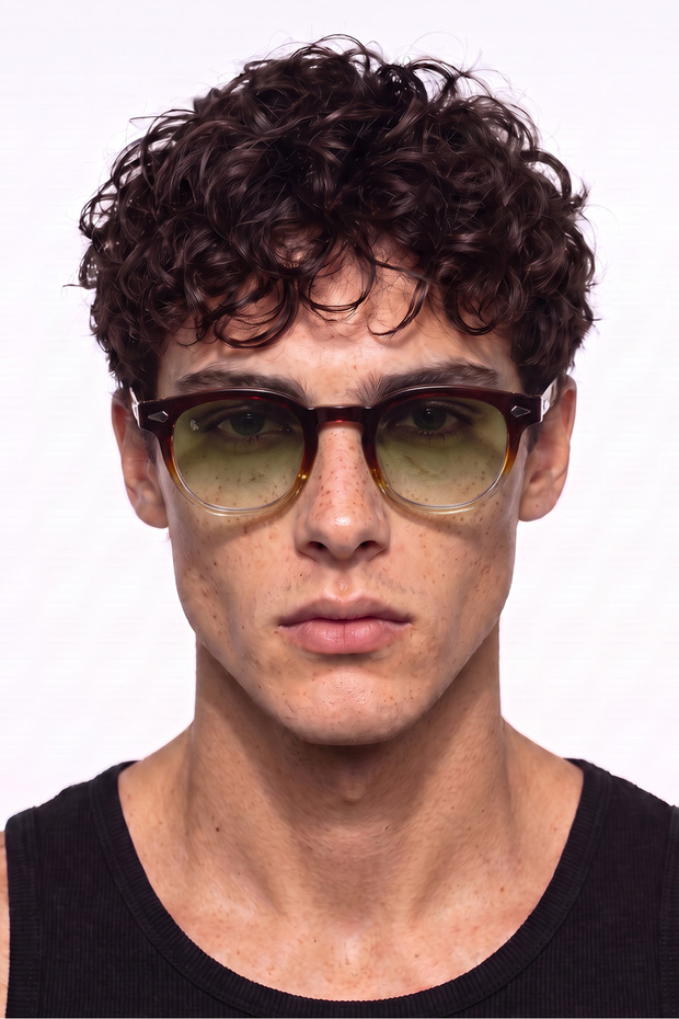 Dunke Brown Nude Olive Photochromic Men's Sunglasses