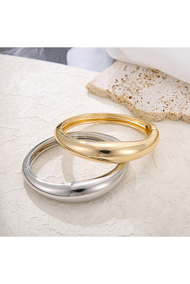 Multi-Color Bangle Bracelet - Pack of 2