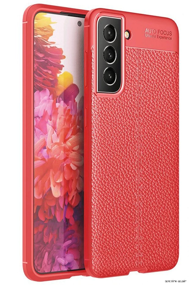 Spt-Gld Newface Galaxy S21 Fe Case Auto Focus Cover (124103) - Red