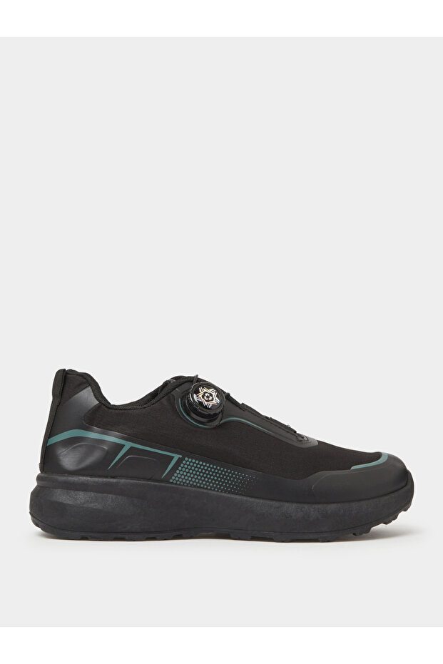 Black Quick Lock casual Shoes