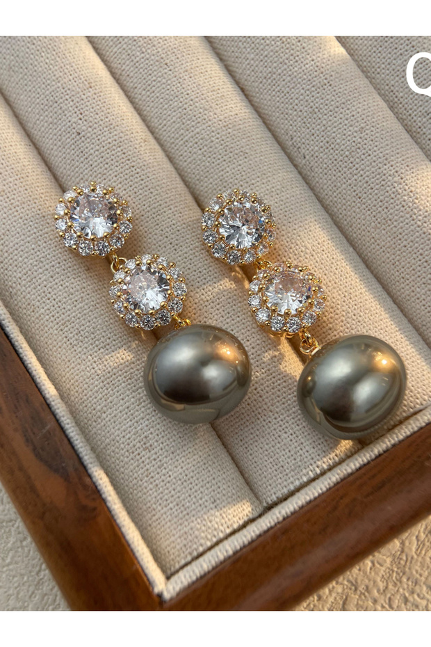 Embellished Dangle Earrings