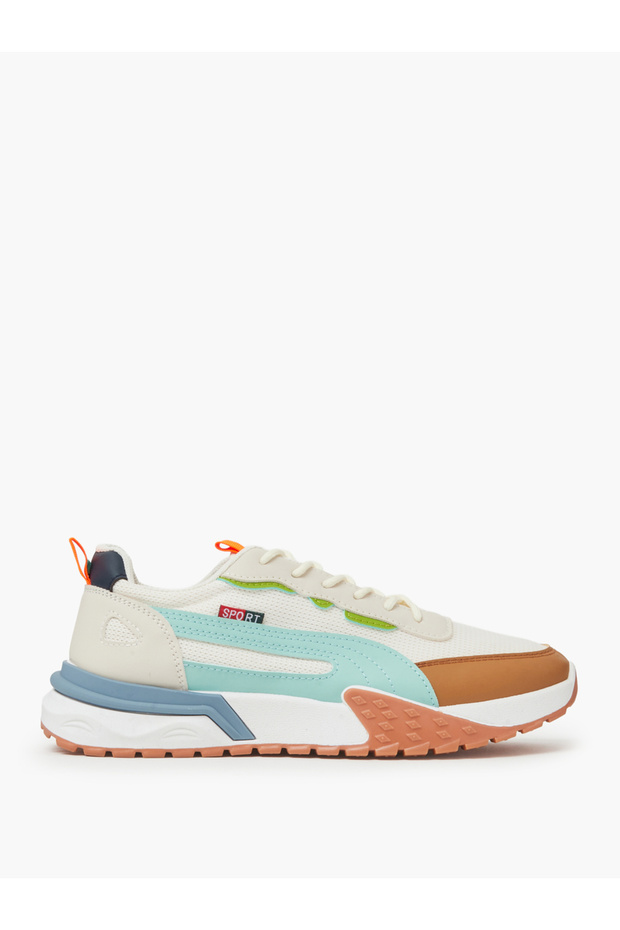 Light Blue Sporty Lifestyle Sneakers