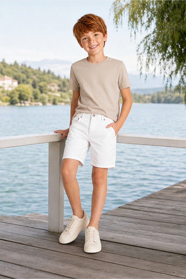 Boys Denim Bermuda