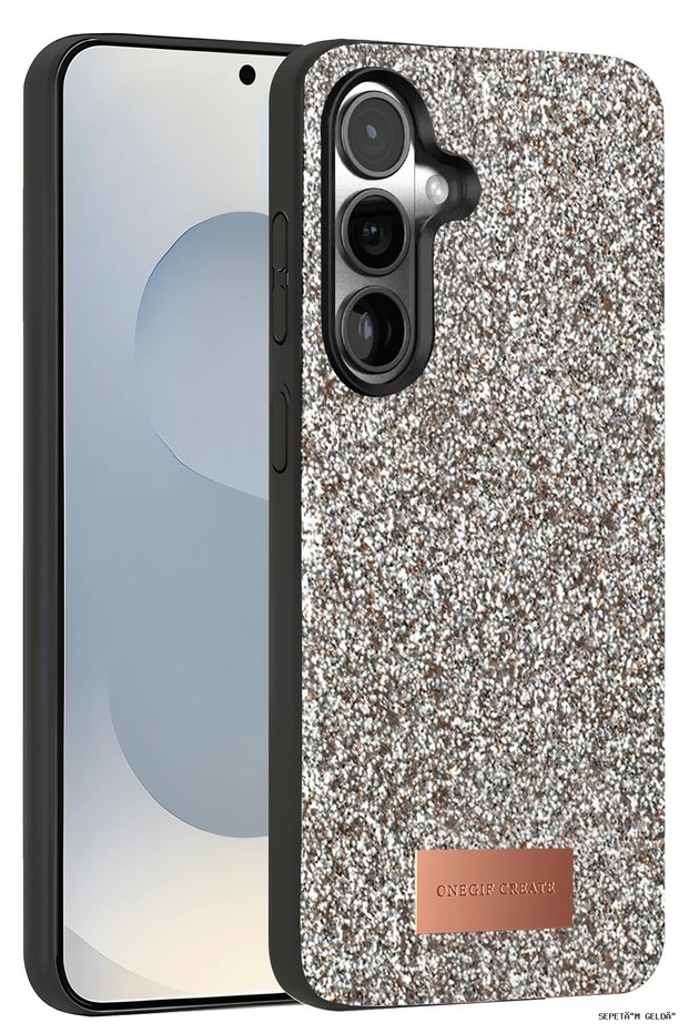Spt-Gld Galaxy S25 Bright Silvery Cover (134101) - Silver