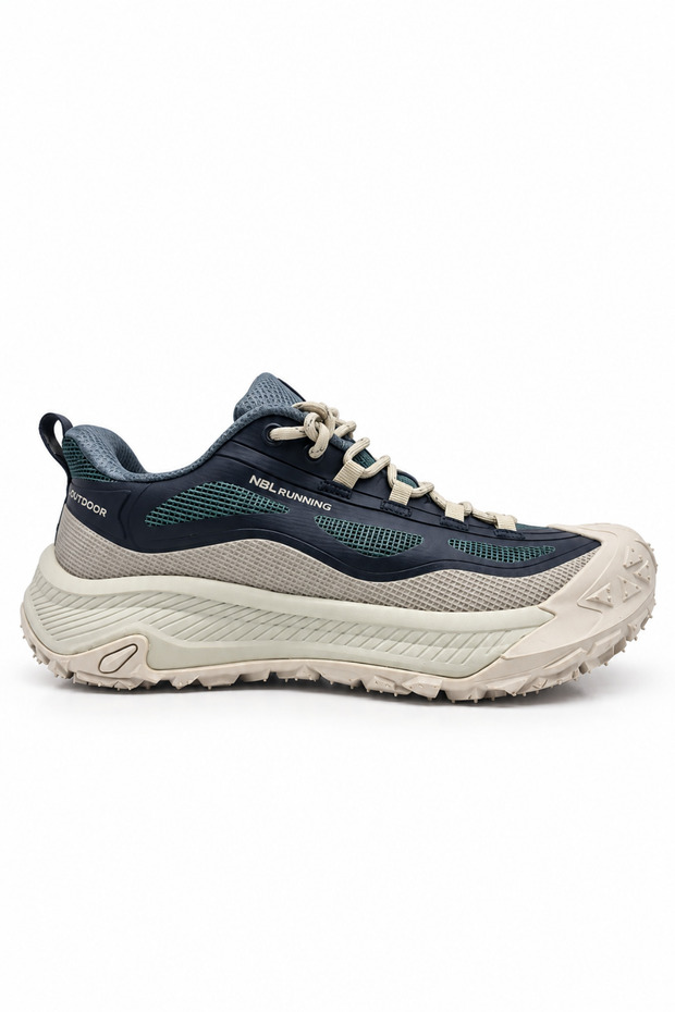 Navy Blue Water Repellent External Surface Men's Outdoor Shoes | Thermo Base Full Mold | Full Orthopedic | Comfortable and Durable Men's Outdoor Shoe Model for Comfortable Daily Use and Nature Activities