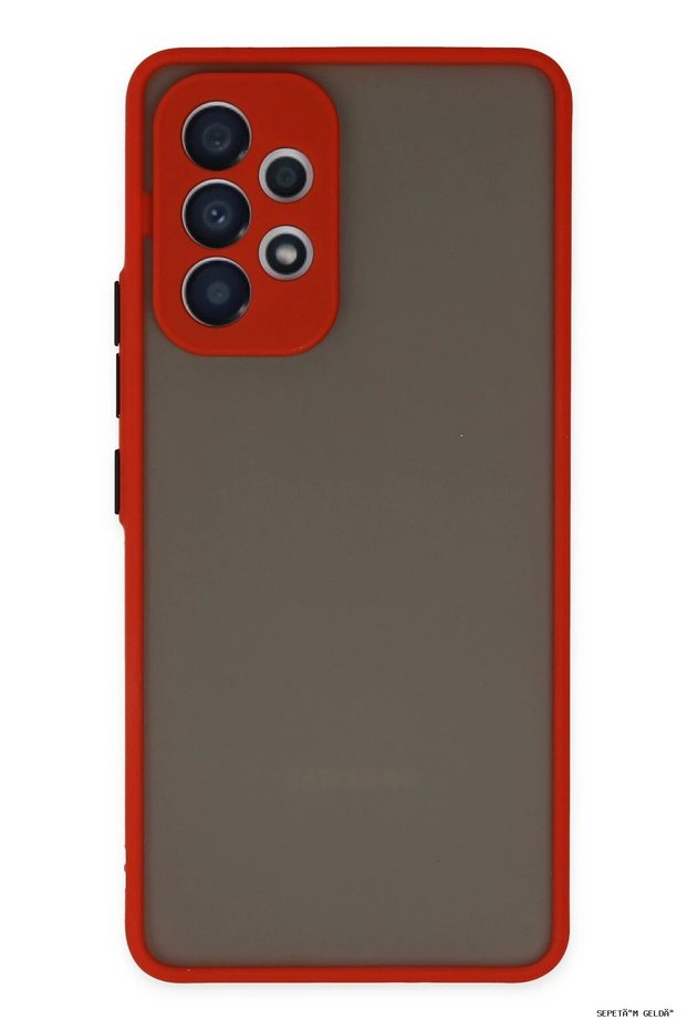 Spt-Gld Newface Galaxy A33 5g Case Montreal Silicone Cover (140926) - Red