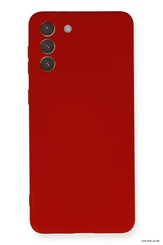 Spt-Gld Newface Galaxy S21 Plus Case Nano Inside Velvet Silicone (142136) - Red