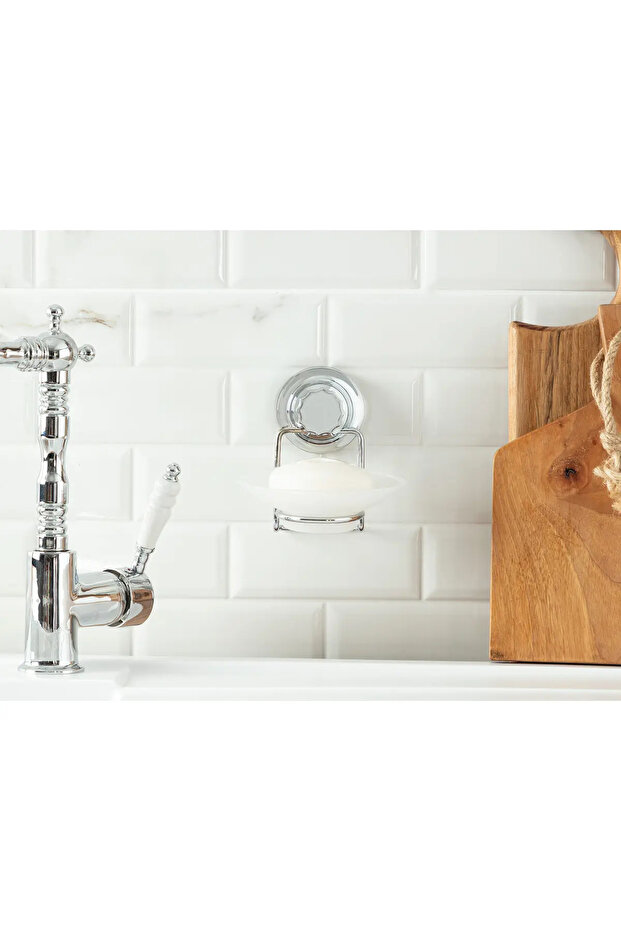 Norme Chrome Vacuum Soap Dispenser