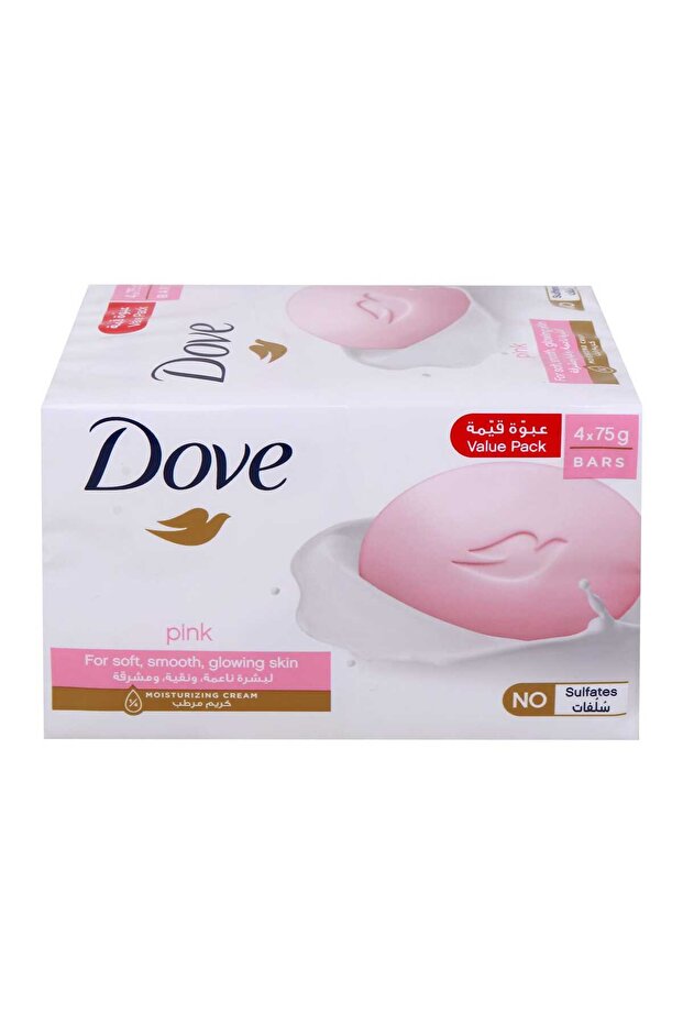 Pink Bar Soap Value Pack 4 x 75 g