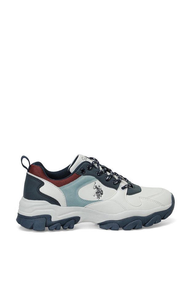 Tracky White Women's Sports Shoes