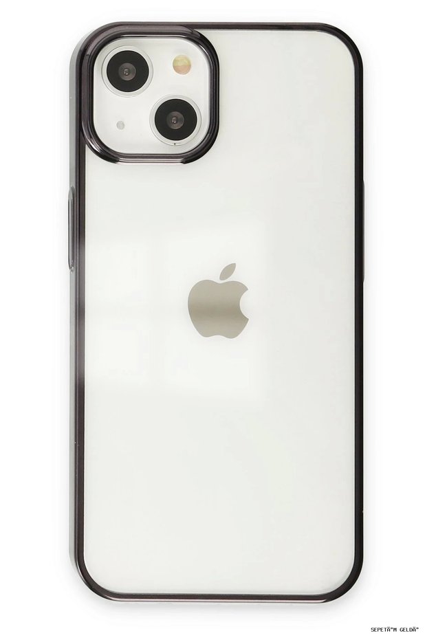 حافظة SPT-GLD Newface لهاتف iPhone 14 Plus مصنوعة من السيليكون (150140) - أسود