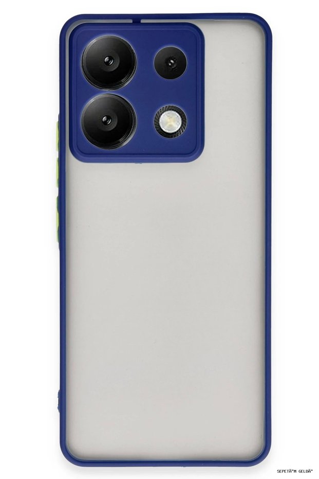 Spt-Gld Newface Redmi Note 13 5g Case Montreal Silicone Cover (152606) - Navy Blue