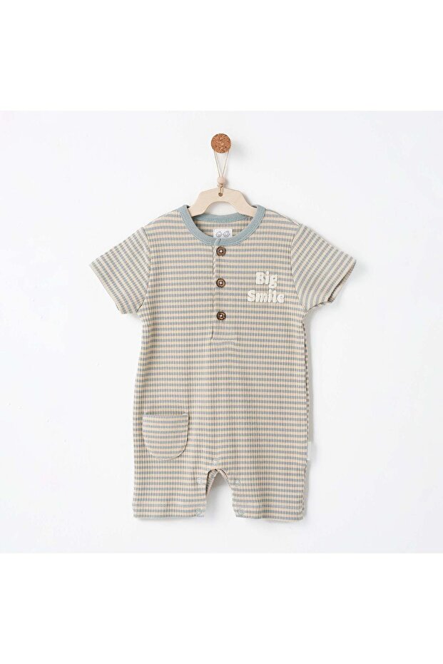 Baby romper bamboo striped anw-ac26671