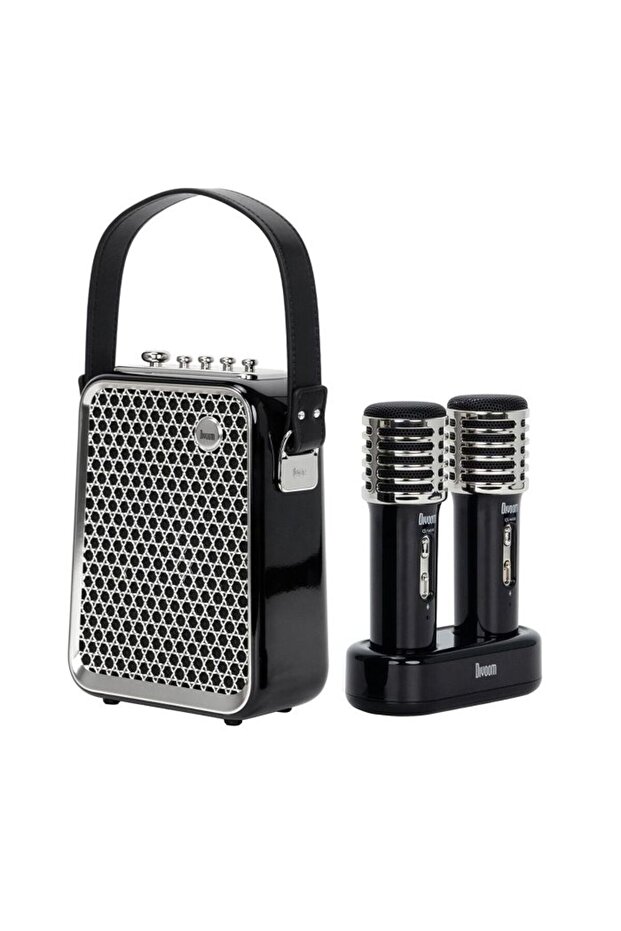 SongBird HQ 2 Portable Bluetooth Karaoke Speaker (Black)