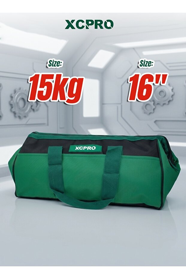 Tool Bag, Tool Storage Bag, Tool Organizer, 16 Inch 15kg Rigid Frame Pocket Design