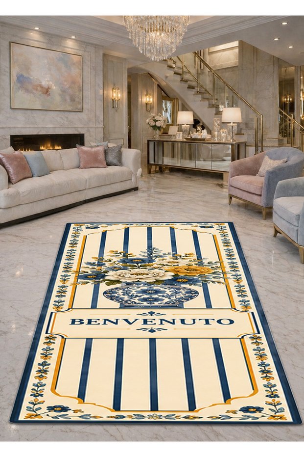 Sdt Mixed Patterned Modern Woven Base Decorative Carpet Sdtamor1533