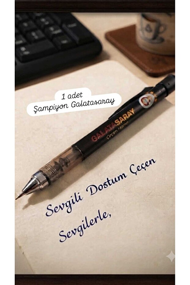 Red Yellow Mechanical Versatil Pen 0.7 mm - Licensed Fan Stationery School Supplies Gift Pen