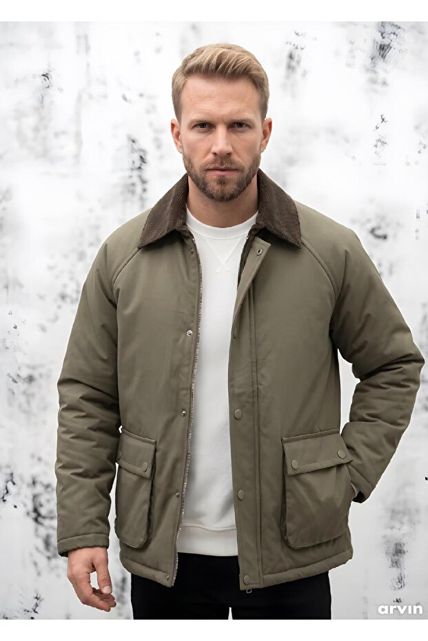 Men's Velvet Collar Smart Casual Coat