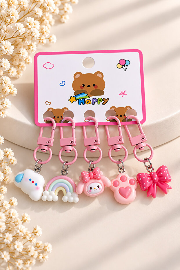 La'Graccio Paris 5-Piece Zipper Ornament Pattern 12