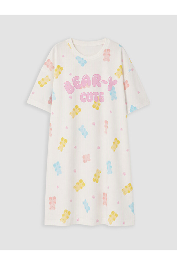 Esvab • Modern & Distinctive Zero Roba Collar Girls' Nightgown