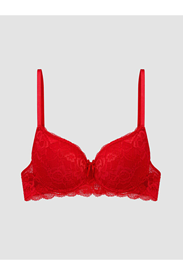 Braided Lace T-Shirt Bra with Underwire for Style Enthusiasts from Uzg Store