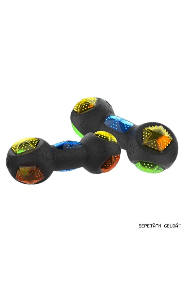 Spt-Gld Dia Mond Dumbell (222716) Dog Toy