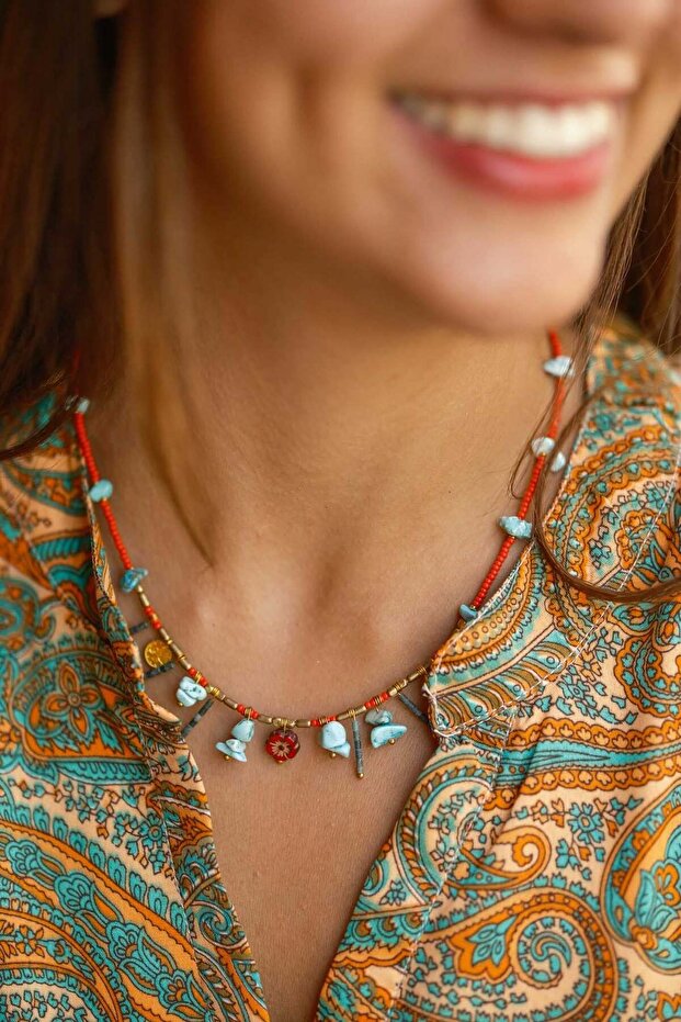 Coral Breeze Necklace