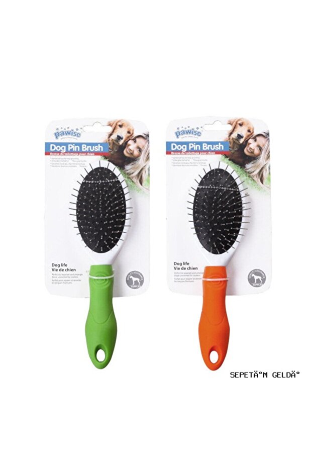 Spt-Gld Dog Pin (222732) Brush