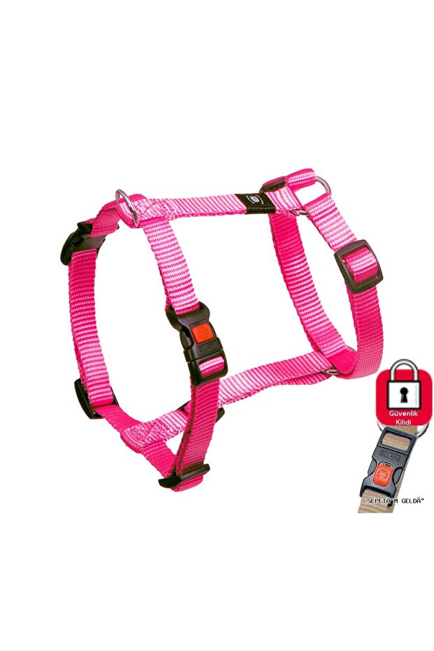 Spt-Gld Lockable Chest Harness (215604) 25-40cm Red