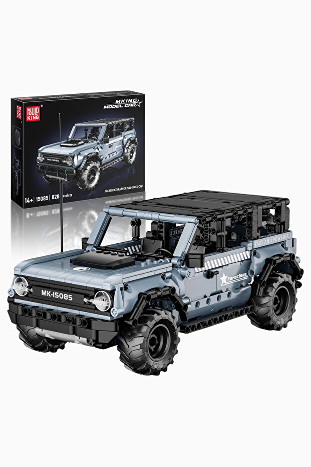 15085 Technik Off-Road Suv Building Set 828 Pieces Premium Model - Blue