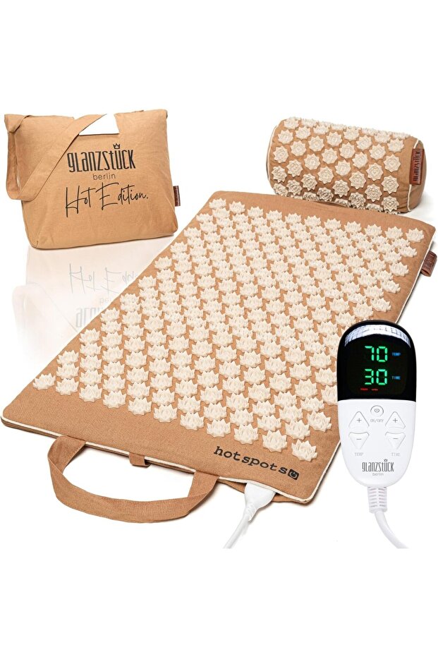 Hot Edition Electric Acupressure Heat Mat XL Set for Back and