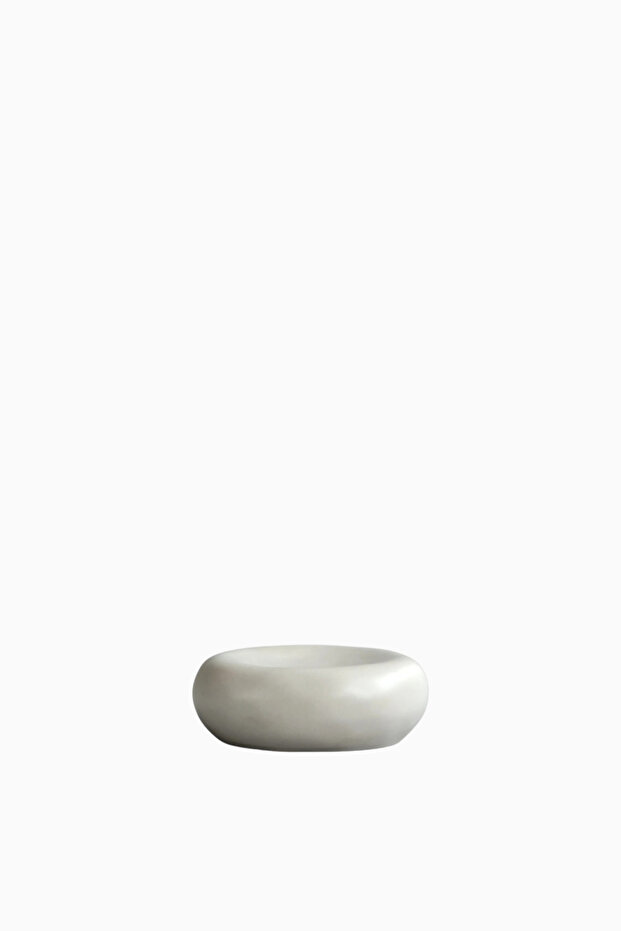 Native Fat Handmade Ceramic Serving Plate - Cream