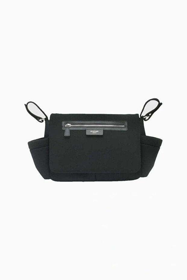 Scuba Baby Stroller Organizer Bag - Black - Silver