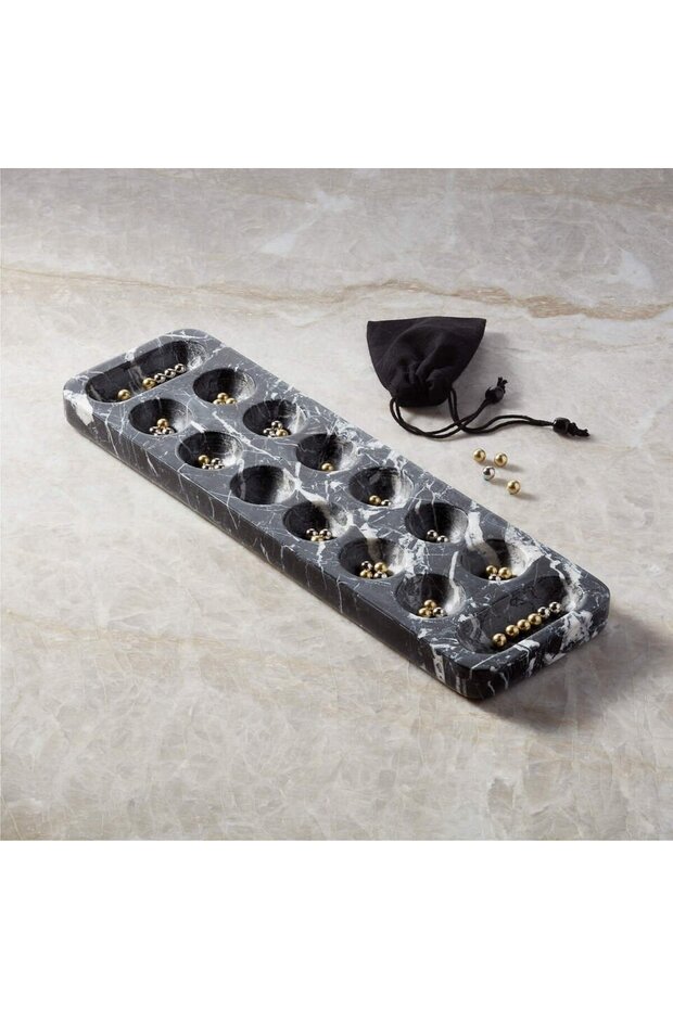 Black Marble Mangala, Polished Marquina Marble