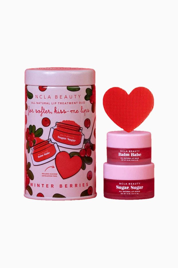 Winter Fruits Flavored 3-Piece Vegan Lip Care Set - Set of 3