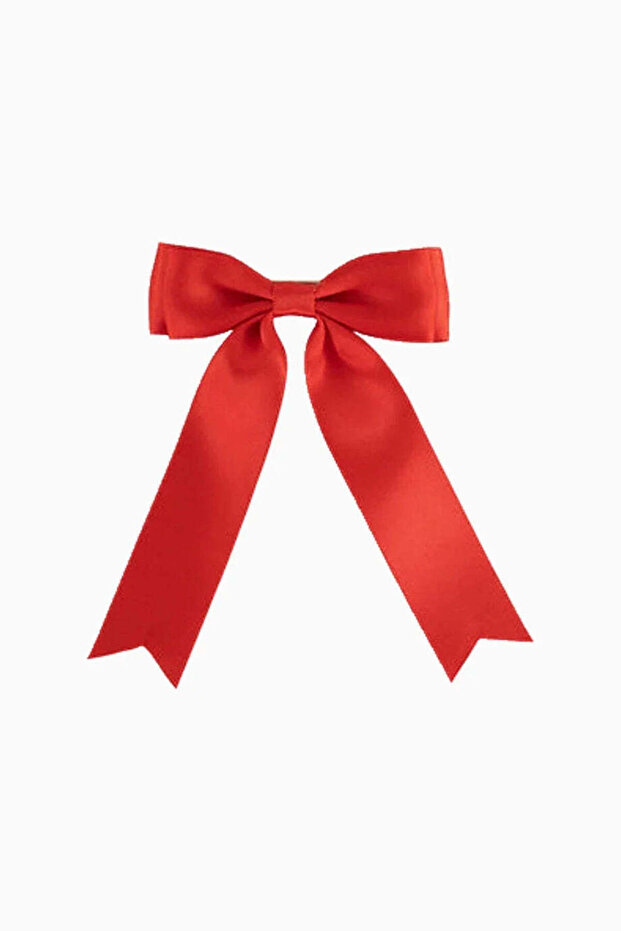 Red Tail Ribbon Luxe, Race Horse Tail Accessory - Red