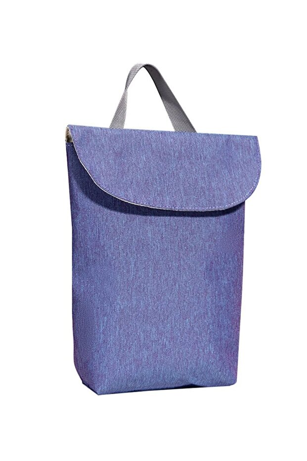 Wet/Dry Cloth Organizer Bag, Light Blue 30X25 cm