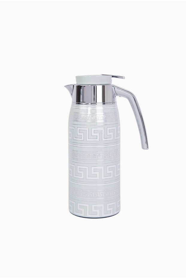 Zawaya Eb 1L Stainless Steel Double Layer Thermos - Silver