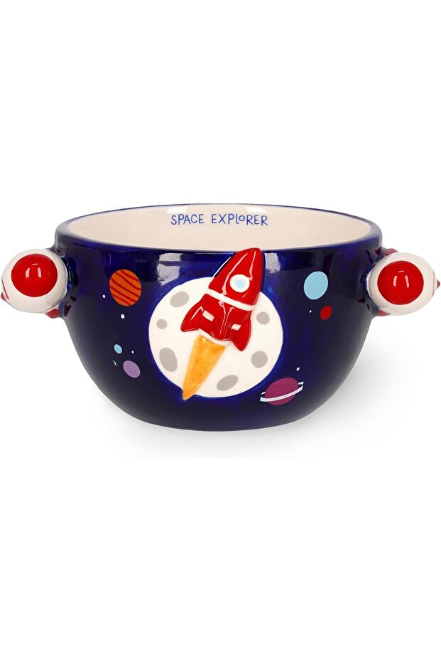 Good Morning Ceramic Breakfast Bowl 400 Ml, Microwave & Dishwasher Safe